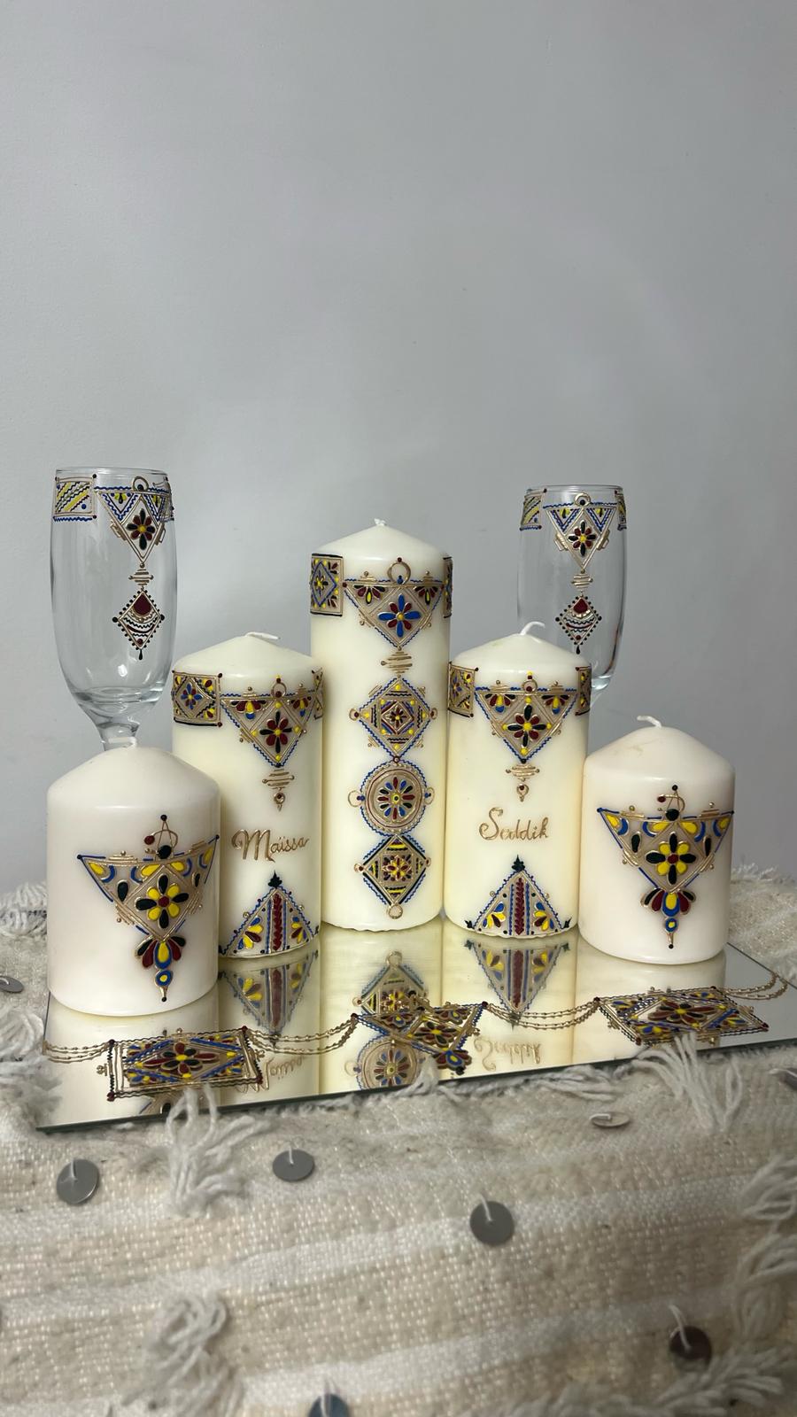 Coffret bougies luxury - 100% personnalisable