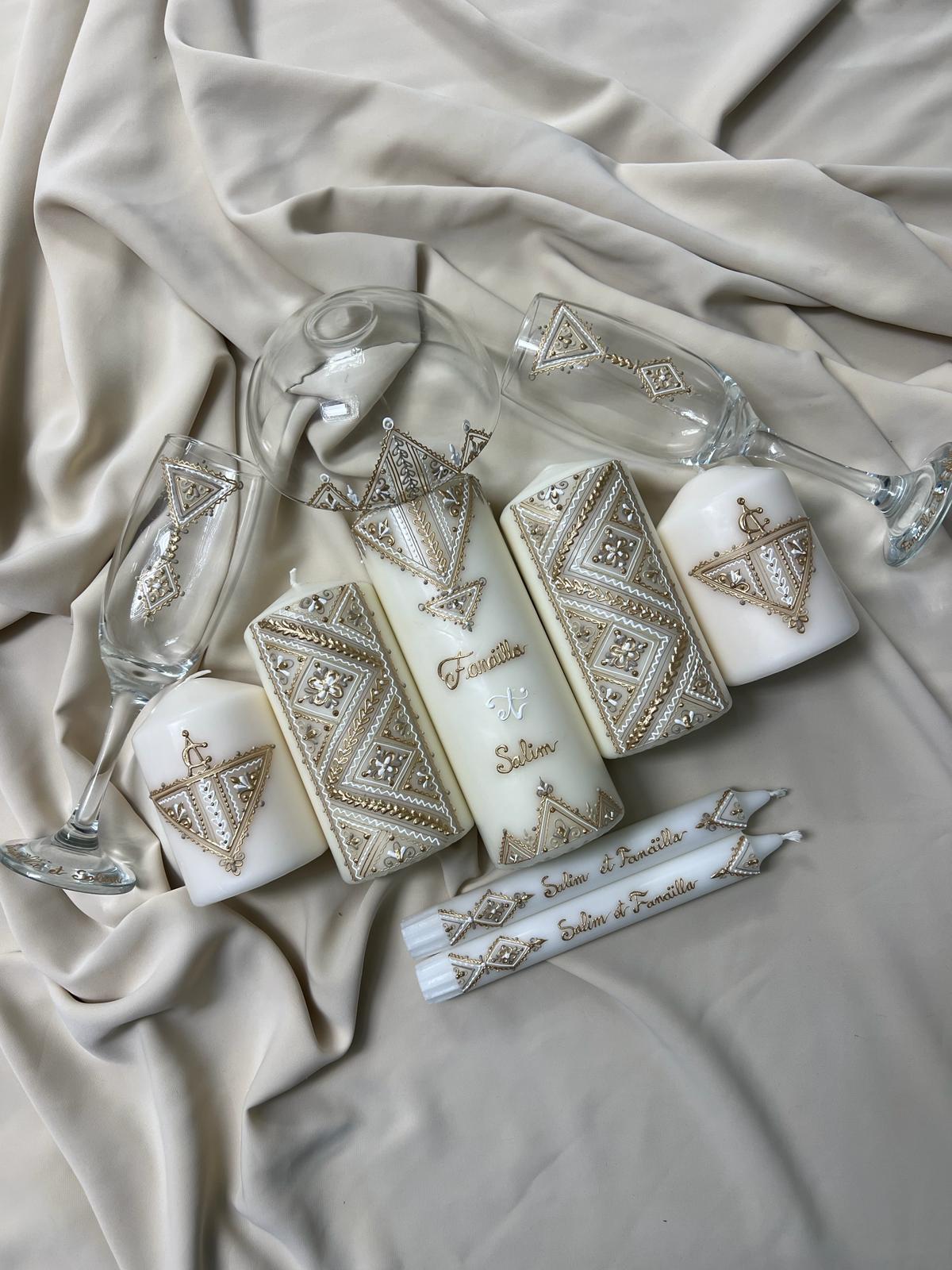 Coffret bougies complet - 100% personnalisable